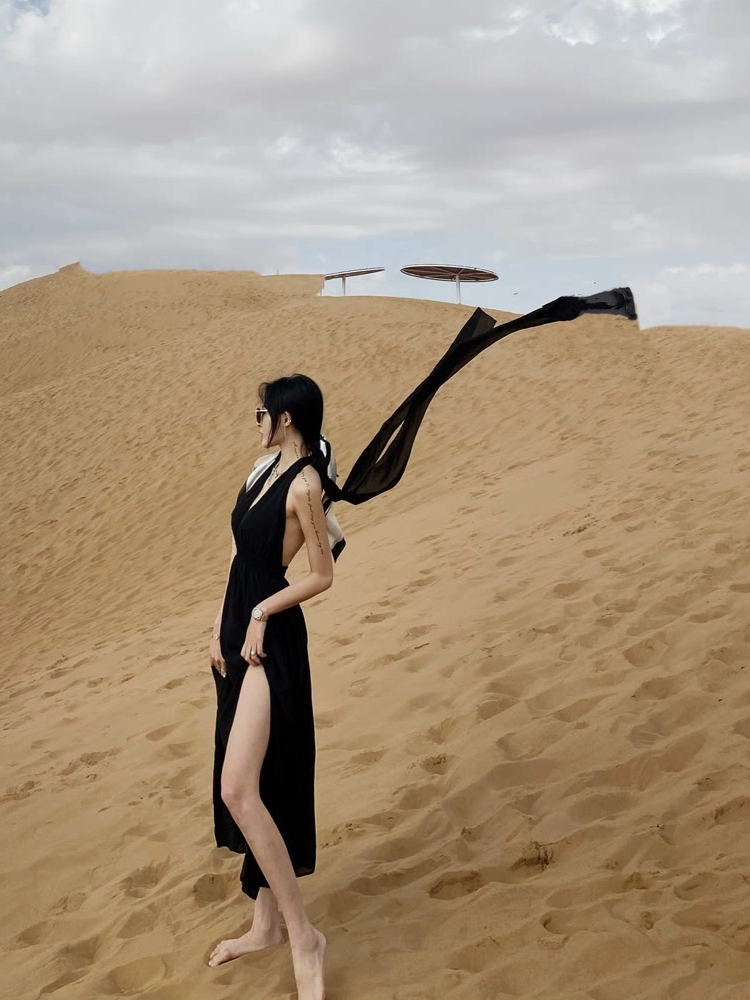 Falda de turista negra - Imagen 2