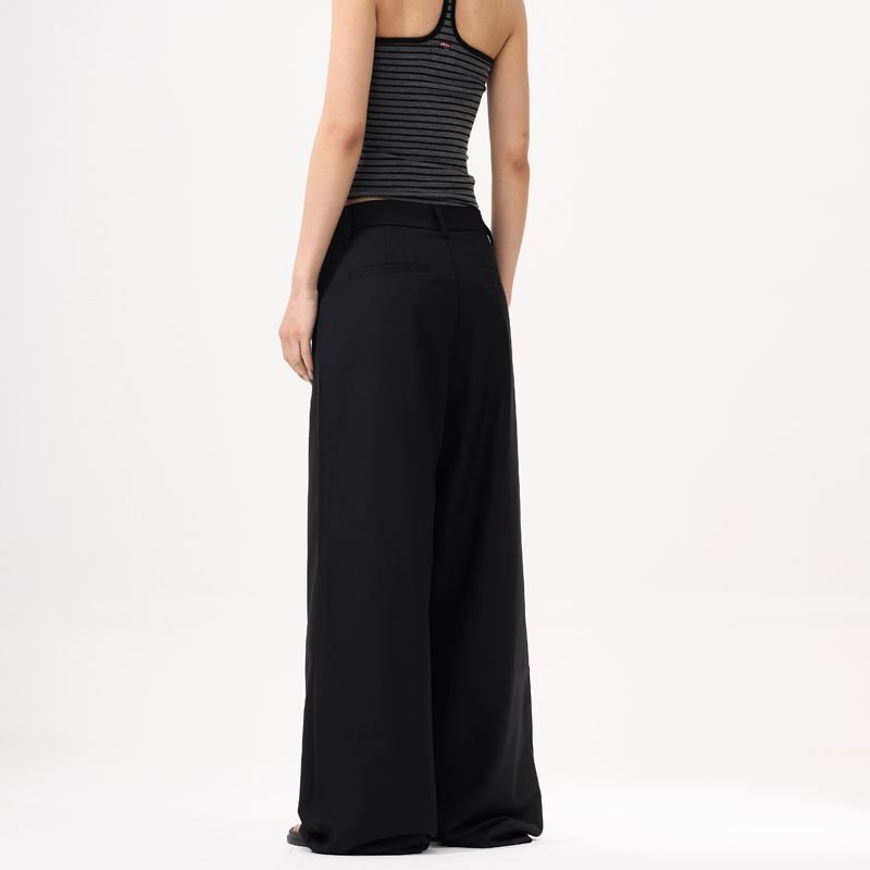 Pantalones casuales americanos holgados de dinero antiguo - Imagen 3